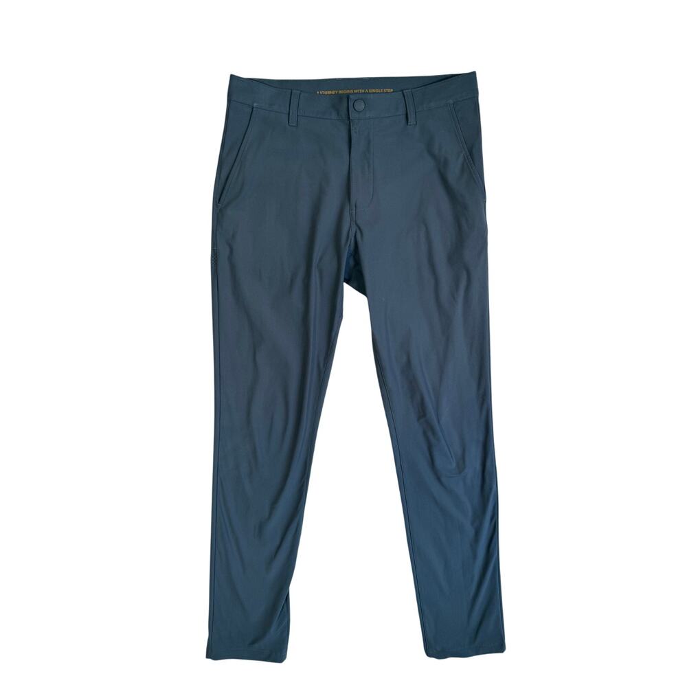 Rhone Men's Commuter Pant Trouser Slim Golf Athleisure Blue Gray 30 x 33
